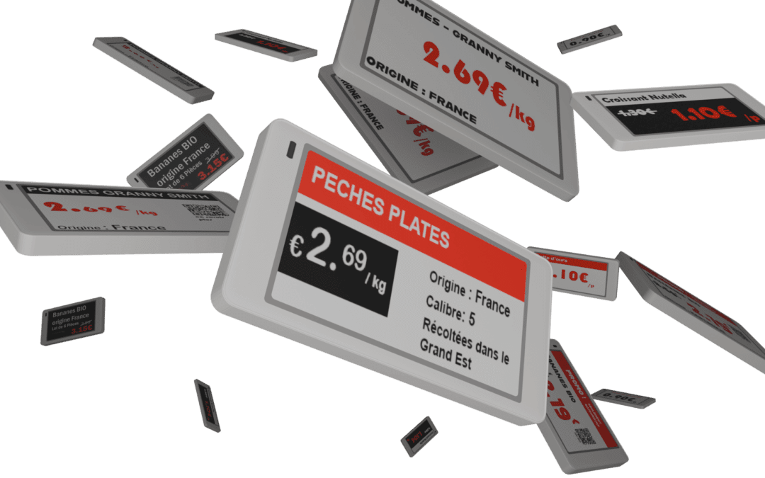 L&rsquo;étiquette électronique un indispensable pour votre magasin !